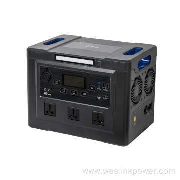 Camping Big Power Outdoor Energy Storage Battery Generator 2000 W Rechargeable Portable Power Stations